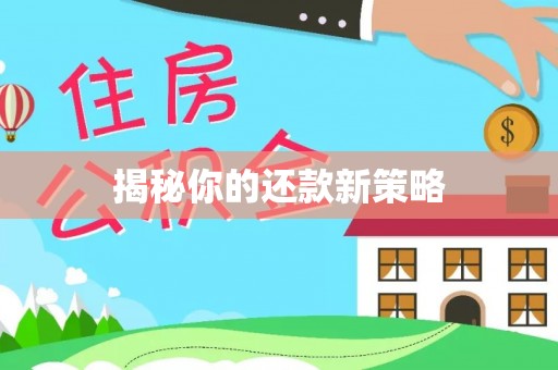 平度揭秘你的还款新策略