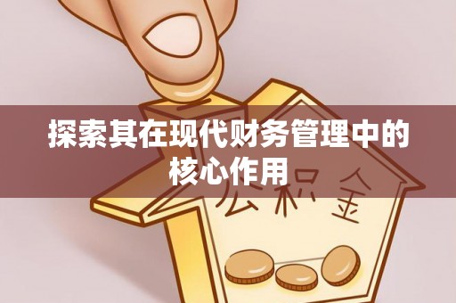 平度探索其在现代财务管理中的核心作用